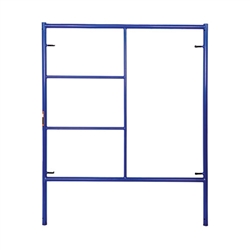 5' X 6' 4" S-Style Double Ladder Scaffold Frame with 8.5" Lock Space