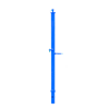 42" S-Style Male Scaffold Guard Rail Post w/Flip Locks