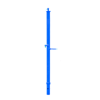 42" S-Style Male Scaffold Guard Rail Post w/Flip Locks