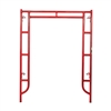 5' x 6' 7" W-Style Heavy-Duty Walk-Thru Scaffold Frame with Candy Cane Locks