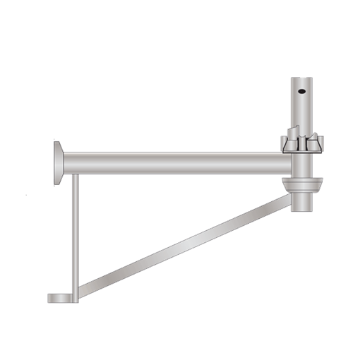 Cup Lock System Scaffolding 2 Board Bracket w/Spigot