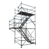 14' Ring Lock System Scaffold Stair Tower
