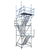 21' Ring Lock System Scaffold Stair Tower