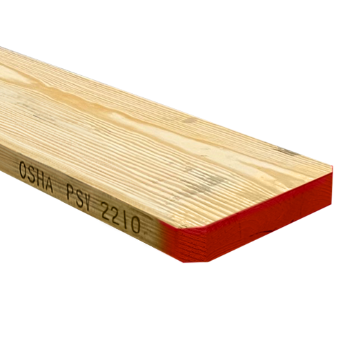 10' x 10" x 2"  DI-65 Southern Yellow Pine Scaffold Planks