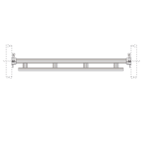 System Scaffolding 6Ft Ring Lock Double Ledger (1.828M)