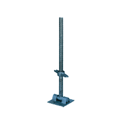 Ring Lock System Scaffold Screw Jack W/Swivel Base Plate