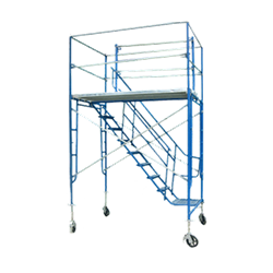 8' Rolling Scaffold Stair Tower (8' - 9'-4")