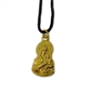 Virgin Medal Pendant on Rope