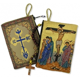 Crucifixion Icon Pouch 5 3/8"x4"