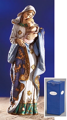 7 1/8" Adoring Madonna and Child Figurine