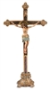 The Halo of Christ Standing Crucifix