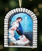 Come Let Us Adore Him Ornament with Ribbon