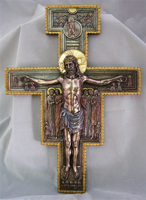 11.5" San Damiano Crucifix