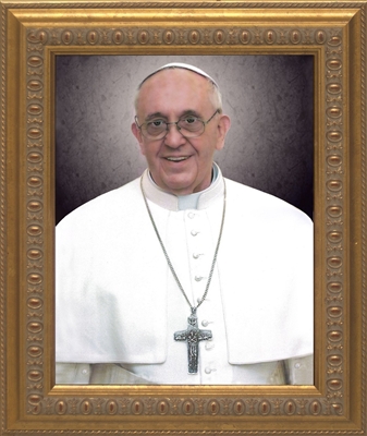 Pope Francis Formal Framed Image