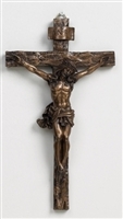 9.5" BRONZE WALL CRUCIFIX