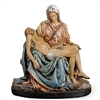 9" COLORED PIETA STATUE