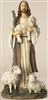 12" GOOD SHEPHERD FIGURINE