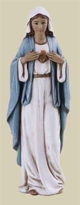 4 INCH IMMACULATE HEART OF MARY STATUE