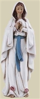 4 INCH OUR LADY OF LOURDES STATUE