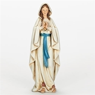 6.25" OUR LADY OF LOURDES STATUE