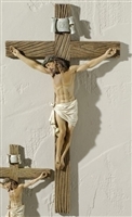 20.5" Joseph Studio Crucifix, Resin/Stone Mix