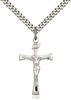 2138SS/24S <br/>Sterling Silver Maltese Crucifix Pendant