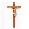 15" WOODTONE CRUCIFIX, FONTANINI