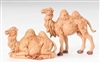 3.5" CAMEL FIGURES, 2 PIECE SET, FONTANINI