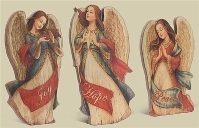 10 INCH PEACE, JOY ANGEL 3A GICLEE