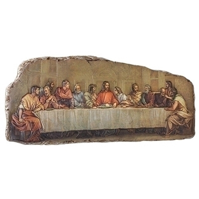 18.5" LAST SUPPER PLAQUE