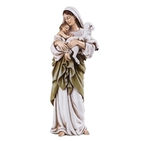 4" MADONNA & CHILD WITH LAMB