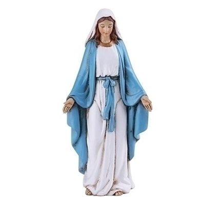 4" OUR LADY OF GRACE STATUE