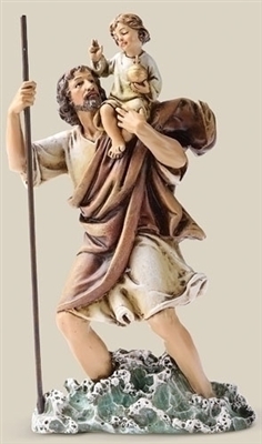 6.25" ST. CHRISTOPHER STATUE, 6" SCALE