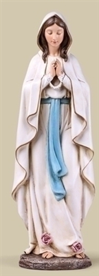 13.5" OUR LADY OF LOURDES STATUE