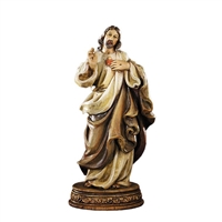 6" Sacred Heart Statue