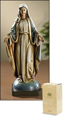 8" Our Lady of Grace Statue