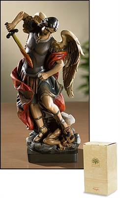 8.5" Saint Michael Statue