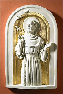St. Francis Plaque