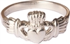 Women's Sterling Silver Claddagh Ring