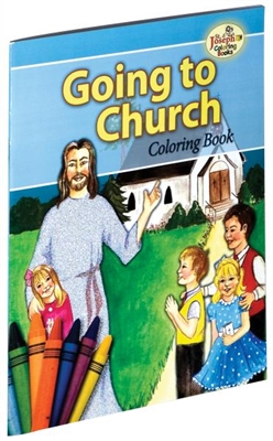 Going To Church Coloring Book