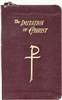 Imitation of Christ Burgundy Zipper Binding