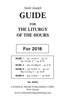 Liturgy of the Hours Guide 2018