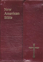 St. Joseph New American Bibles Personal Size- Magnet Binding (Burgundy