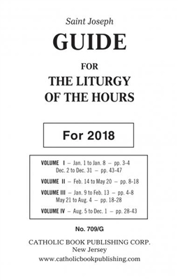 Liturgy of the Hours Large Print Guide 2018