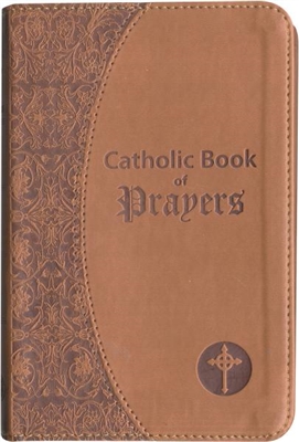 Catholic Book of Prayers Brown Imitation Leather