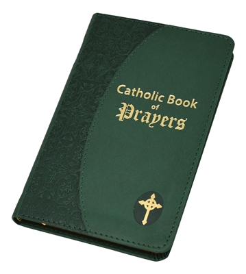 Catholic Book of Prayers Green Imitation Leather