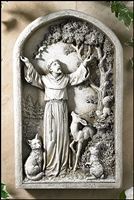 Saint Francis Plaque
