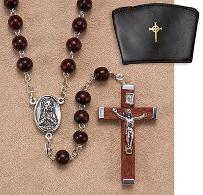 Brown Rosary