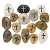 Cross Pocket Stone