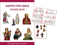 Saints for Girls Sticker Book